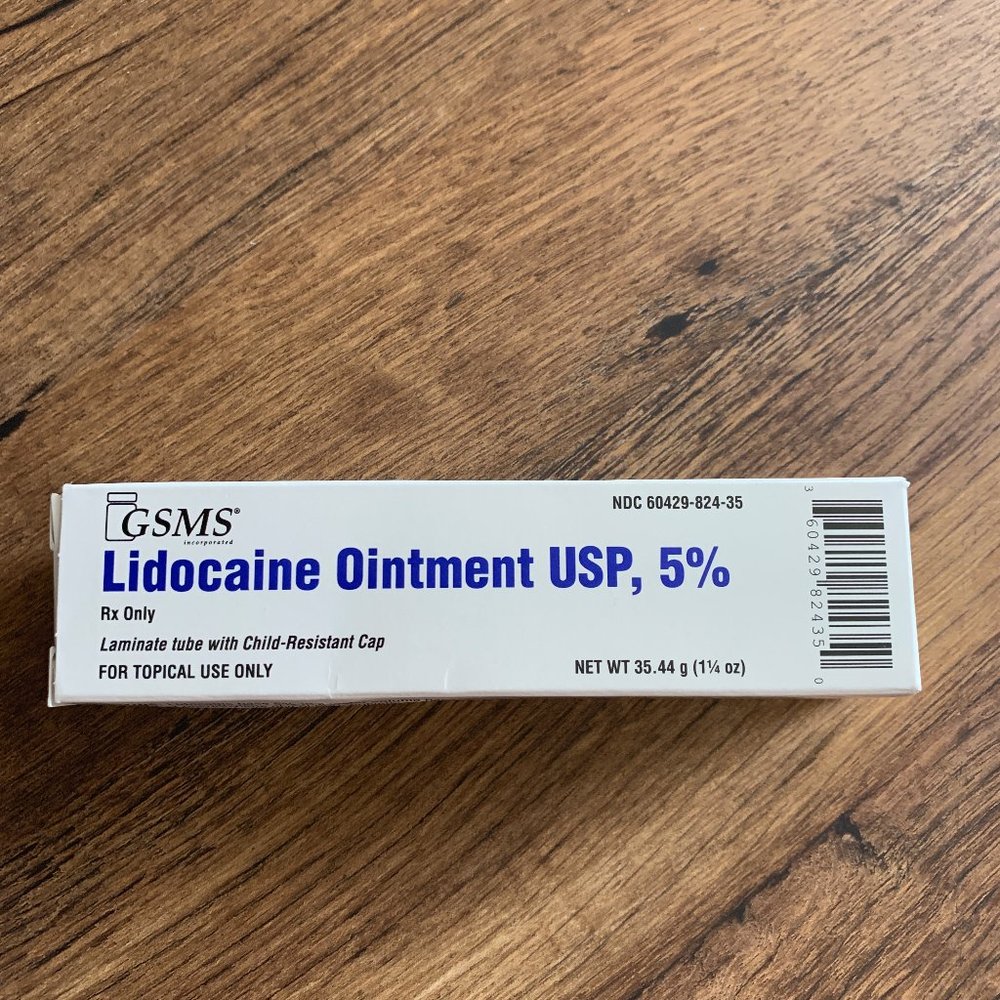 Topical Lidocaine 5%